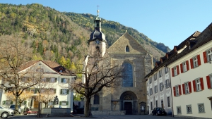 Kathedrale Chur mit Haupteingang | © 2015 Georges Scherrer